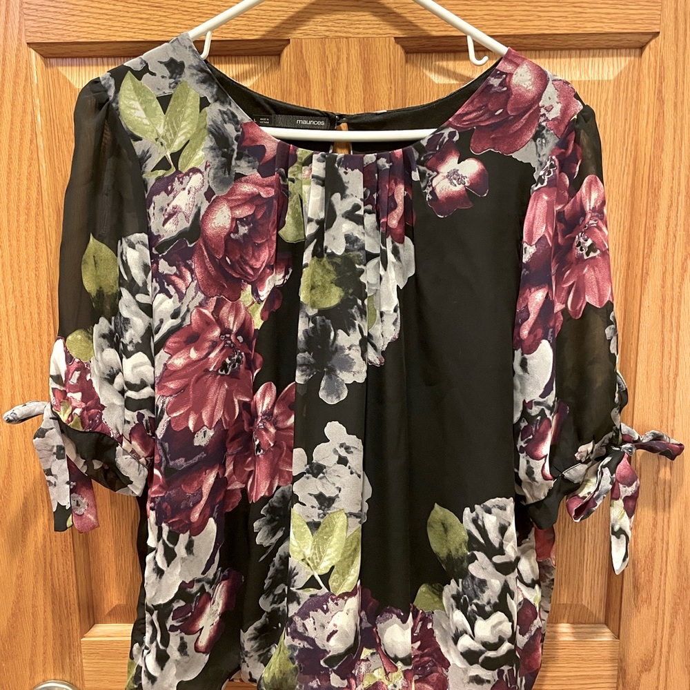 Maurice’s bubble hem women’s top